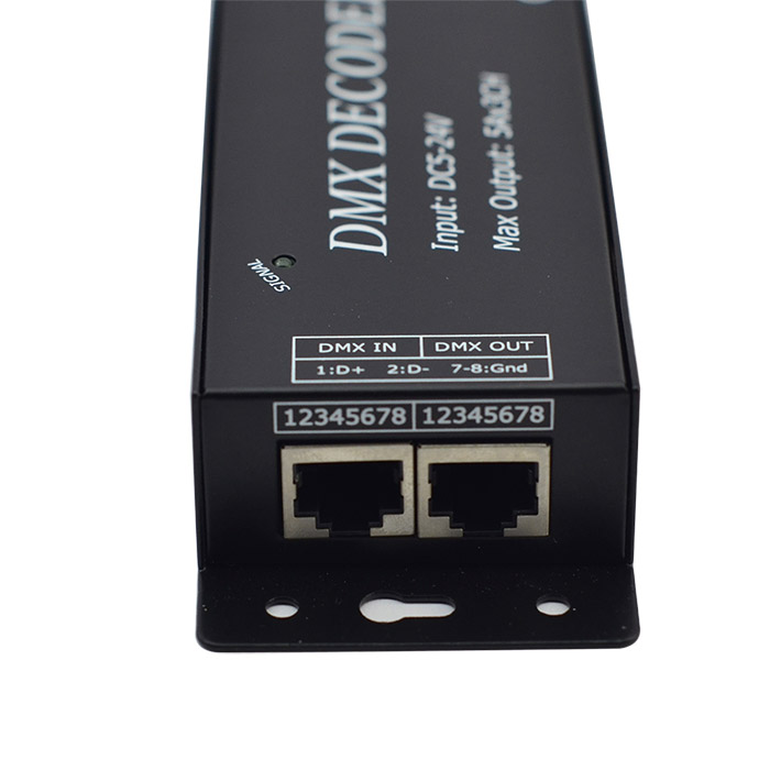 DMX101 DC5-24V 3 Channel DMX Bar Decoder, LED Colourful Light Bar Module Controller